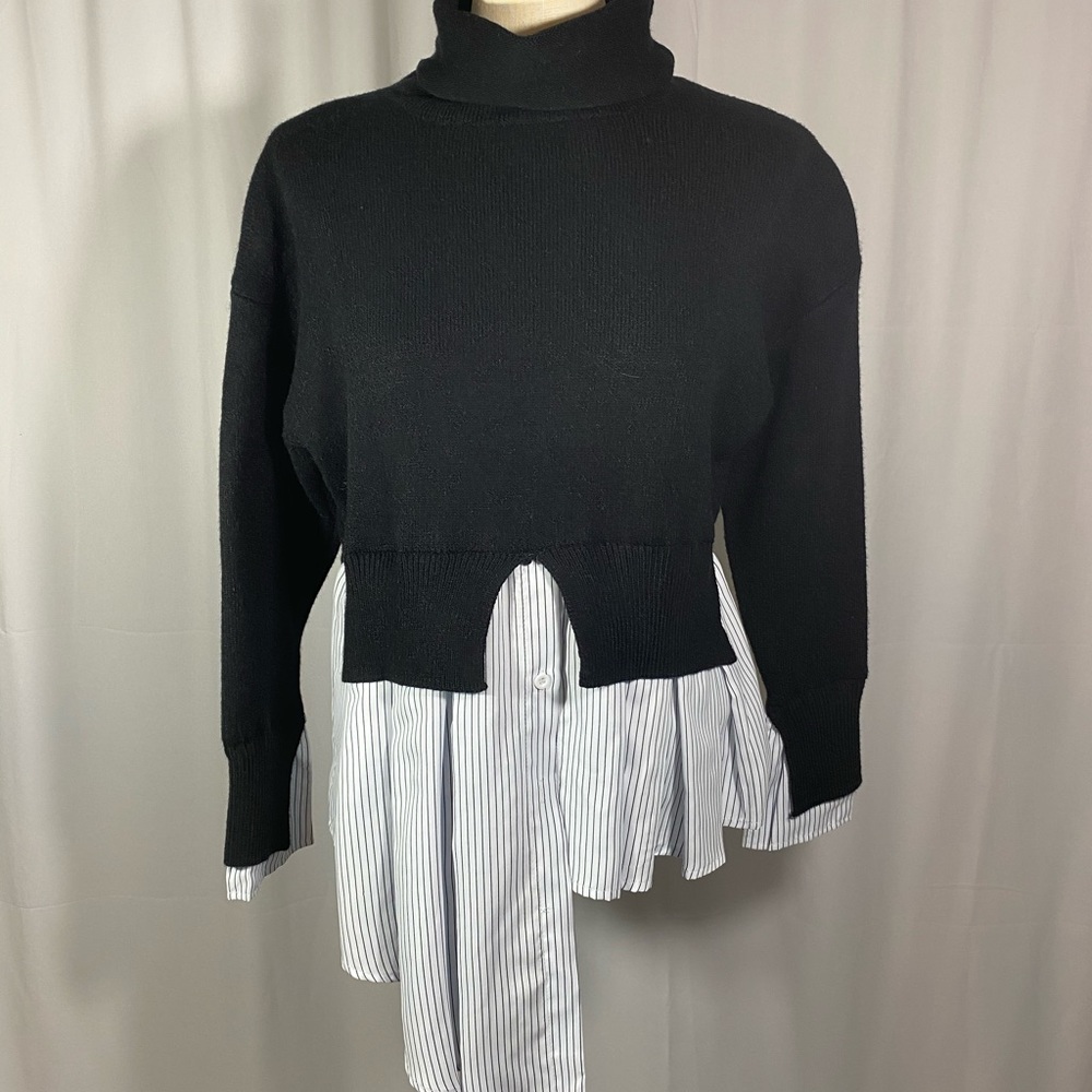 Long sleeve sweater shirt